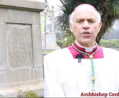 Archbishop performs exorcism where St. Junipero Serra statue was toppled
