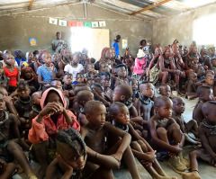 Edward Graham says shoebox gifts are reaching millions with the Gospel