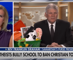 Graham reacts after school pulls out of Operation Christmas Child: 'I don't think our country will ever come together'