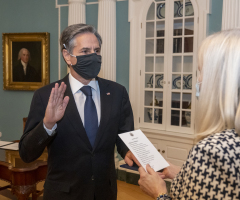Newly confirmed secretary of state vows to promote LGBT agenda