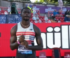 Olympic 100-meter frontrunner Trayvon Bromell firm in his faith as he overcame injuries