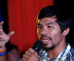 Manny Pacquiao to run for president of Philippines, says anything is possible with the Lord