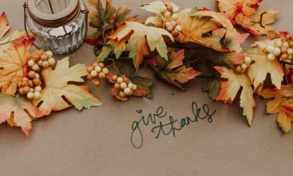Finding sincere gratitude amid a hard year
