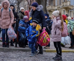 Christian group helps evacuate hundreds of Ukrainian orphans from war-torn regions