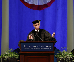 'Devil at the crossroads': Jordan Peterson talks Christianity, suffering at Hillsdale College