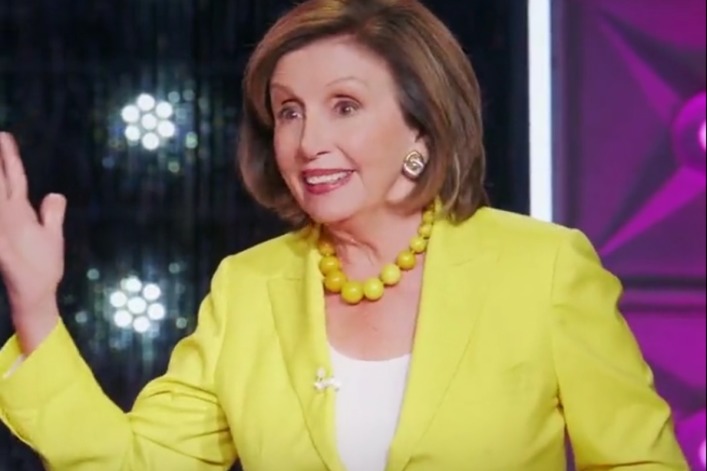  Nancy Pelosi claims drag queens are 'what America is all about' on RuPaul's 'Drag Race'