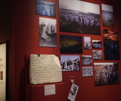 Bible museum opens unprecedented Samaritans exhibit with ancient inscription loaned by Israeli president