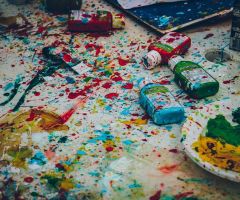 With Jesus, He can bless your mess