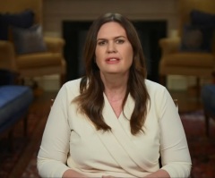 GOP rebuttal: Sarah Sanders claims radical left forcing Americans to worship 'false idols'