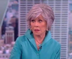 Actress Jane Fonda under fire for suggesting 'murder' of abortion opponents on 'The View'
