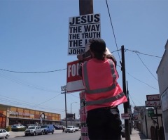 War on Jesus' name? Atheist group urges community to report 'illegal' Christian signs