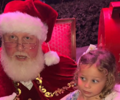 PCA pastor, actor and professional Santa, whose response to 3-year-old girl is going viral, says role brings new crowds to Jesus