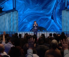 Joel Osteen weeps during prayer for 7-year-old boy shot in the head at Lakewood Church 