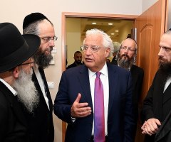 Former US ambassador to Israel dismisses 2-state solution: 'God gave this land to the Jewish people'