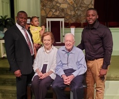 Attendance at Jimmy Carter's church staggered after he stopped teaching Sunday school, deacon says