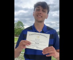 High school student's diploma delayed for telling classmates to find Christ in graduation speech