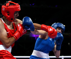 Female Olympic boxer quits, reduced to tears after 46-second fight against male competitor