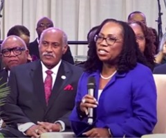 Ketanji Brown Jackson shares Christian upbringing at National Baptist Convention