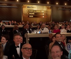 Golden Globes host says no winners thanked God: 'No surprise in this godless town'