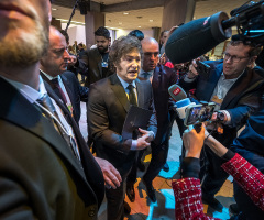 Javier Milei denounces 'sinister agenda of wokeism,' abortion and LGBT ideology in Davos speech