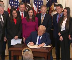 Trump signs Laken Riley Act; mother praises Jesus, hopes 'her life saves lives'