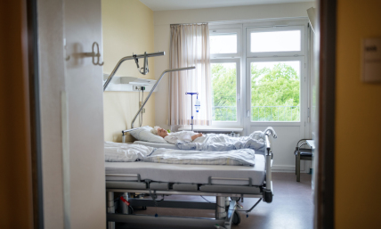 How do you find hope when death is knocking at your door? 