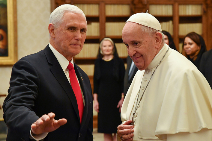 Mike Pence stokes backlash for calling Pope Francis 'Holy Father,' posting anti-Trump op-ed