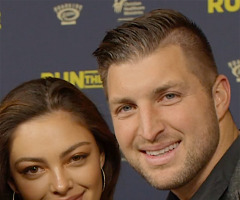 Tim Tebow, wife expecting baby girl, choose Bible verse to 'speak over' her