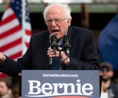Trans musician at Bernie Sanders rally roasted for song mocking God: 'Pure evil'