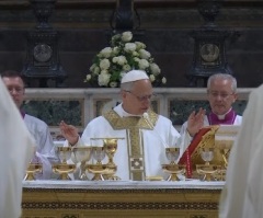 Pope Leo XIV condemns 'practical atheism' in first homily as pontiff