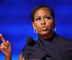 Michelle Obama says creating life 'least of' what women's reproductive system does