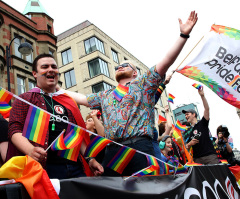 Mock Jesus crowned with thorns at Belfast Pride Parade prompts outrage: 'Tired of this nonsense'