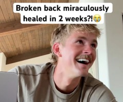 'Thank you Jesus': CCM artist Forrest Frank says broken back is miraculously healed