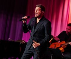 Michael Bublé says 'music is a gift from God' as he meets with Pope Leo