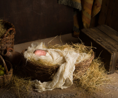 The Nativity scene makes no earthly sense 