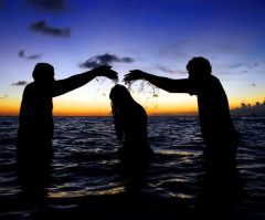 Can a faithful Christian be damned for not being baptized?