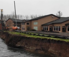 Life Bible Church seeking help to raise $2.3M to save property from being washed away by Willamette River