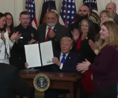 Angel families ask God to bless Trump as he signs proclamation honoring them