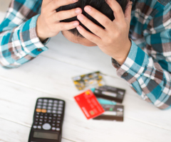 We're young, but we're drowning in debt. How do we dig ourselves out?