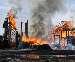 My farmhouse was burned to ashes. Here's what it taught me about Easter