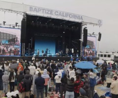 Global baptism event in the works after ministry baptized thousands in California