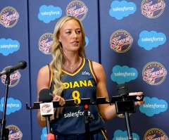Indiana Fever's Sophie Cunningham gets baptized again after signing new contract