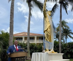 Is Trump’s golden statue really a ‘golden calf’?
