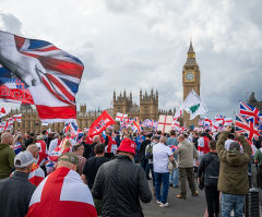 Why did Christians carry crosses at Tommy Robinson’s London rally?