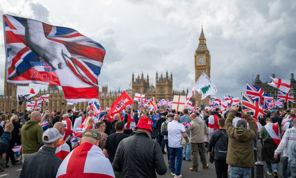 Why did Christians carry crosses at Tommy Robinson’s London rally?