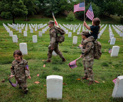 Watching my daughter serve this Memorial Day