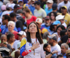Machado urges churches to help lead Venezuela's democratic rebirth