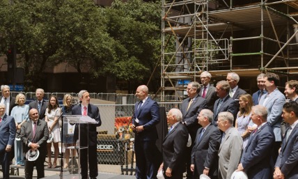 First Baptist Dallas breaks ground on new sanctuary, targets Easter 2028 for debut