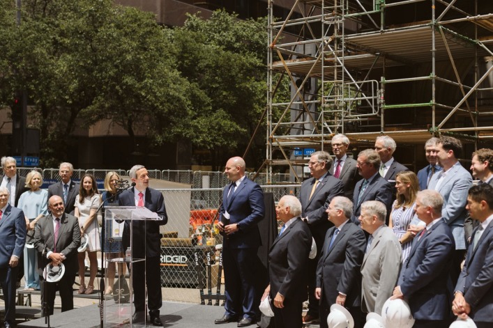 First Baptist Dallas breaks ground on new sanctuary, targets Easter 2028 for debut