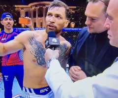 Mauricio Ruffy declares Jesus as Lord after stunning UFC White House knockout victory